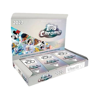compare product 2023 Topps Disney 100 Chrome Hobby Box