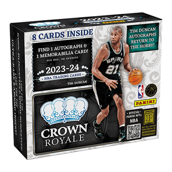 compare product 2023/24 Panini Crown Royale Basketball Hobby 16 Box Case