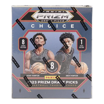 compare product 2023/24 Panini Prizm Collegiate Draft Picks Basketball Choice 20 Box Case
