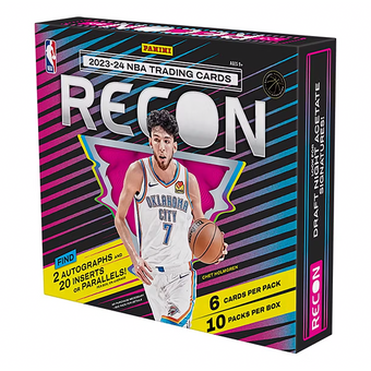 compare product 2023/24 Panini Recon Basketball Hobby 12 Box Case