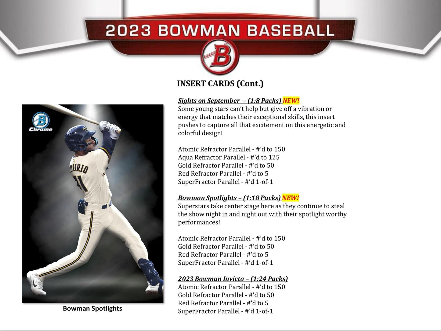 2023 Bowman Baseball Hobby Jumbo Pack