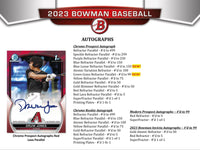 2023 Bowman Baseball Hobby Jumbo Pack