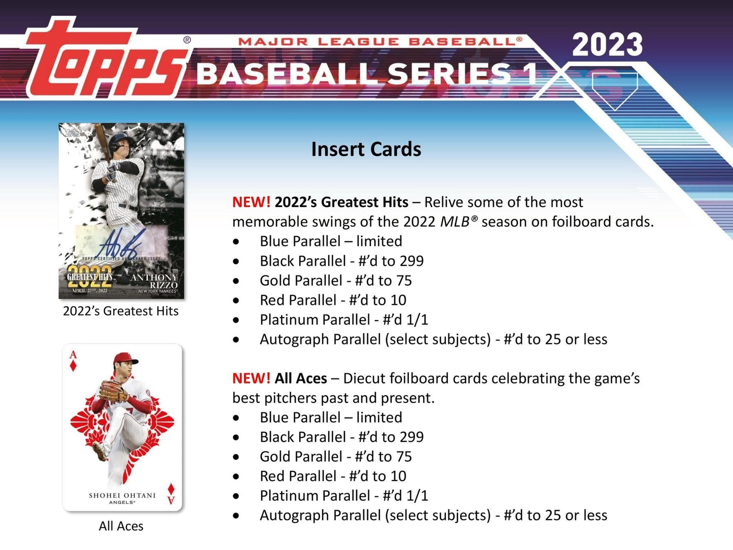 2023 Topps Series 1 Baseball Hobby Pack