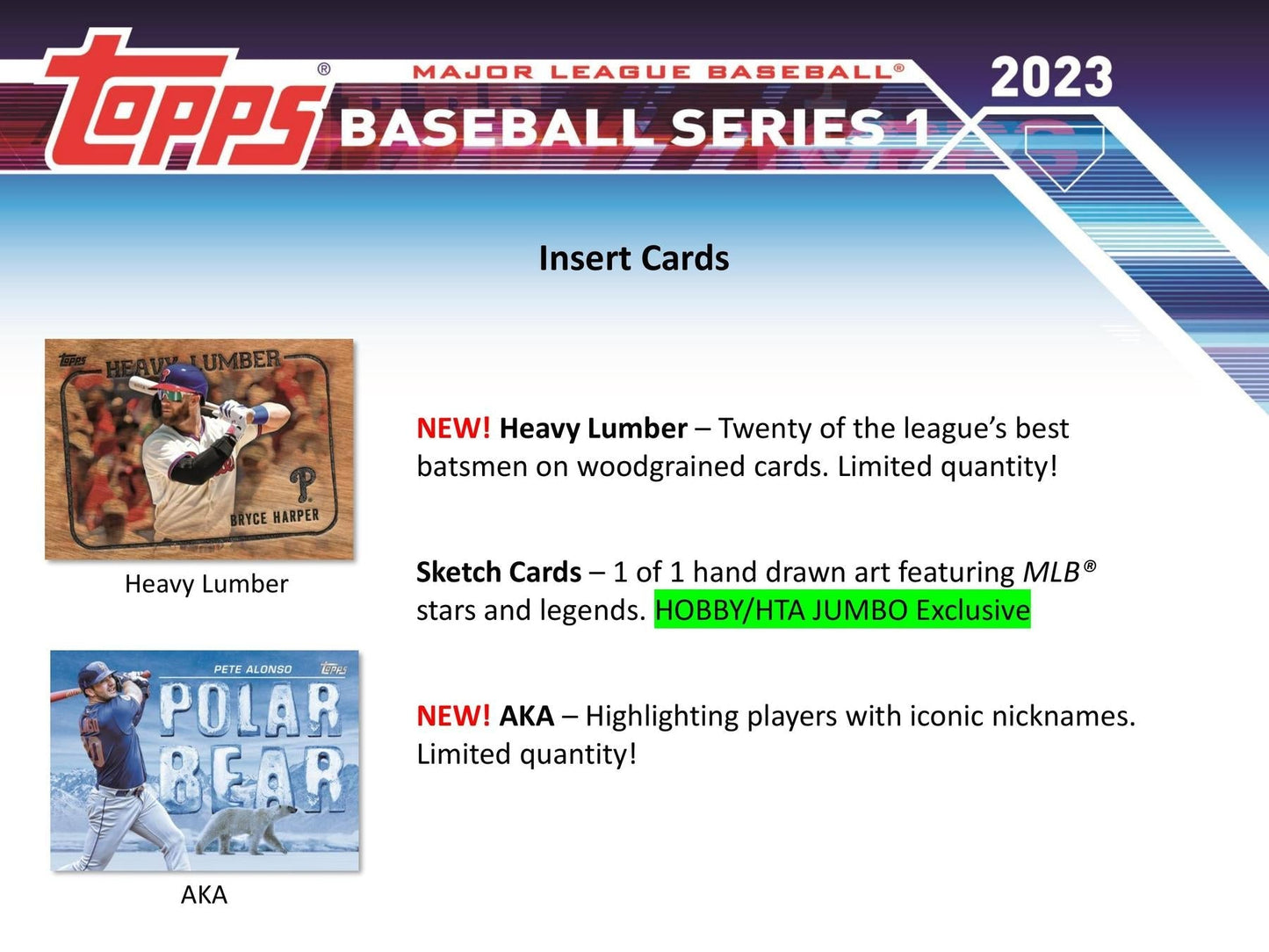 2023 Topps Series 1 Baseball Hobby Pack