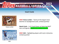 2023 Topps Series 1 Baseball Hobby Pack