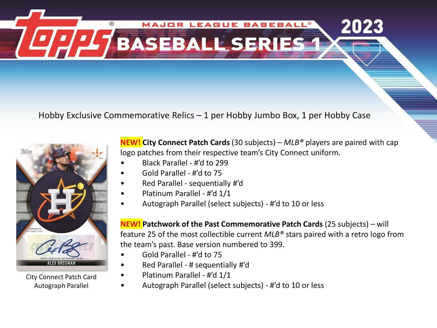 2023 Topps Series 1 Baseball Hobby Pack