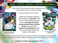 2023 Topps Cosmic Chrome Baseball Hobby Pack