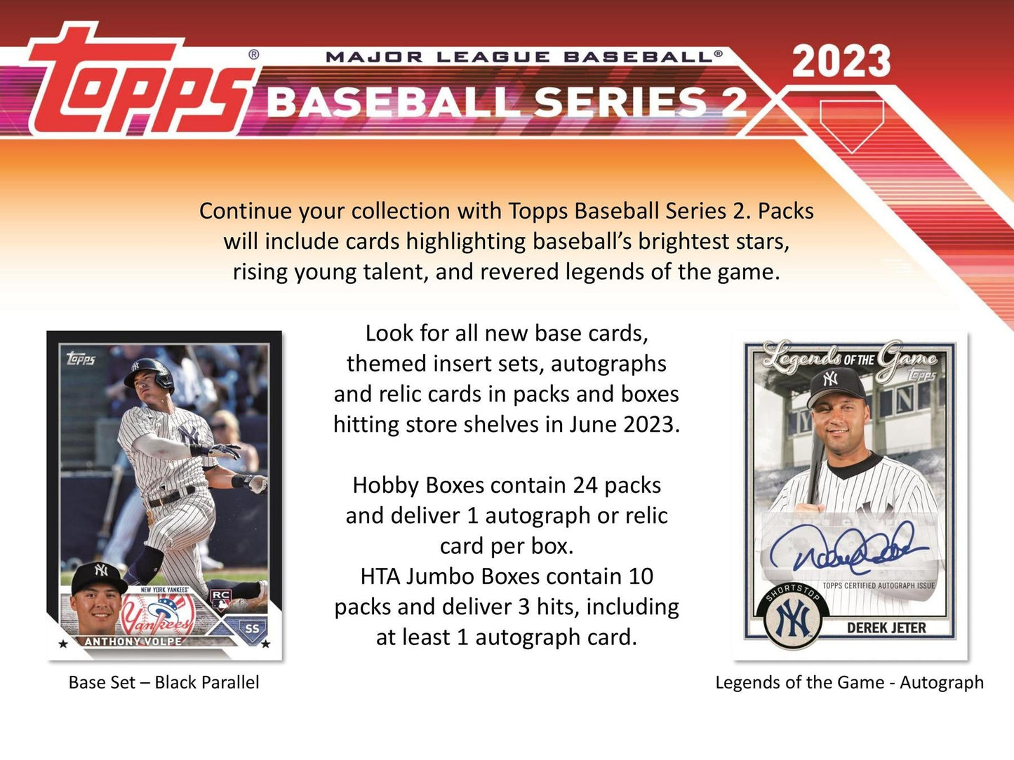 2023 Topps Series 2 Baseball Hobby Jumbo Pack