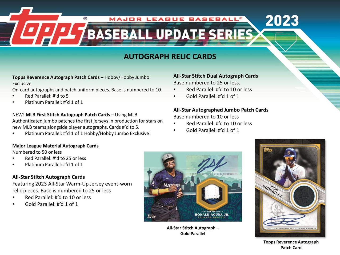 2023 Topps Update Series Baseball Hobby Jumbo Pack