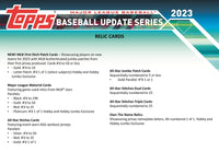 2023 Topps Update Series Baseball Hobby Jumbo Pack