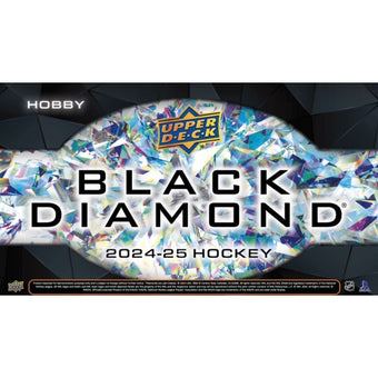 compare product 2024-25 Upper Deck Black Diamond Hockey Hobby 10 Box Case