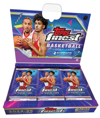 compare product 2024-25 Topps Finest Basketball Hobby 8 Box Case