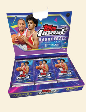 compare product 2024-25 Topps Finest Basketball Hobby Box