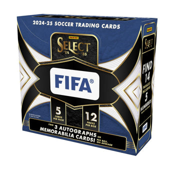 compare product 2024-25 Panini Select FIFA Soccer Hobby Box