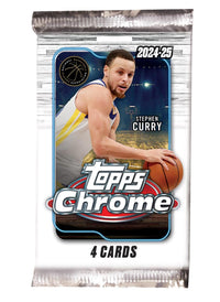 2024/25 Topps Chrome Basketball 8-Pack Blaster