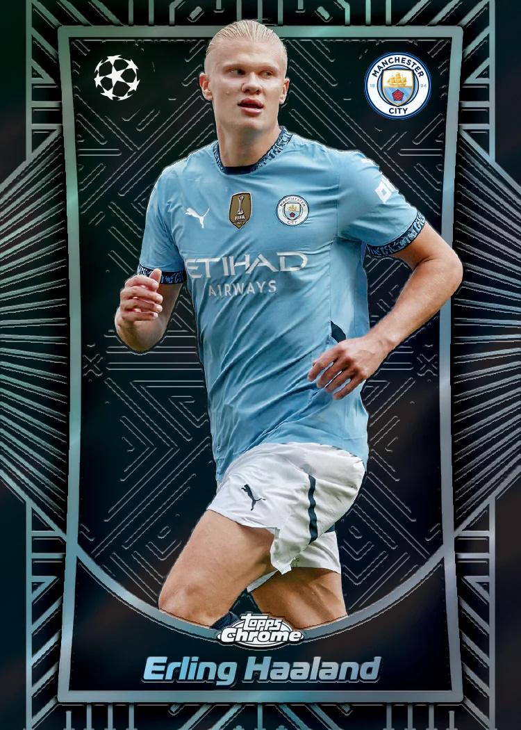 2024/25 Topps Chrome UEFA Club Competitions Soccer Hobby
