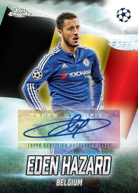 2024/25 Topps Chrome UEFA Club Competitions Soccer Hobby Jumbo