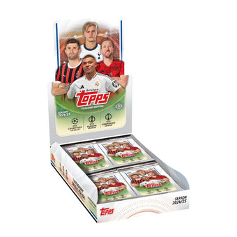 compare product 2024-25 Topps UEFA Club Competitions Hobby 12 Box Case