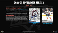 2024/25 Upper Deck Series 1 Hockey 3-Pack Blaster (Oversized Young Guns!)