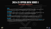 2024/25 Upper Deck Series 1 Hockey 3-Pack Blaster (Oversized Young Guns!)