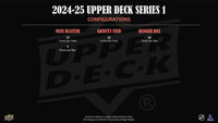 2024/25 Upper Deck Series 1 Hockey 3-Pack Blaster (Oversized Young Guns!)