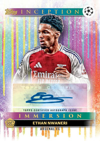 2024/25 Topps Inception UEFA Club Competitions Soccer Hobby