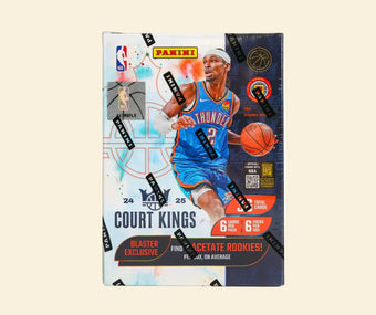 compare product 2024-25 Panini Court Kings Basketball Blaster Box