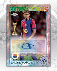 2024/25 Topps Chrome Logofractor UEFA Club Competitions Soccer (London Store Exclusive)
