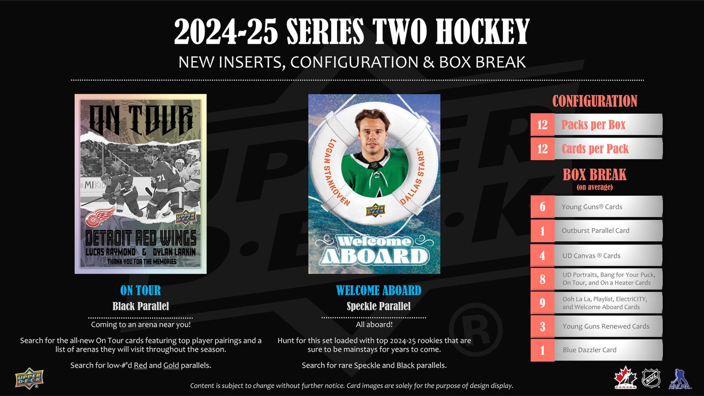 2024/25 Upper Deck Series 2 Hockey Hobby