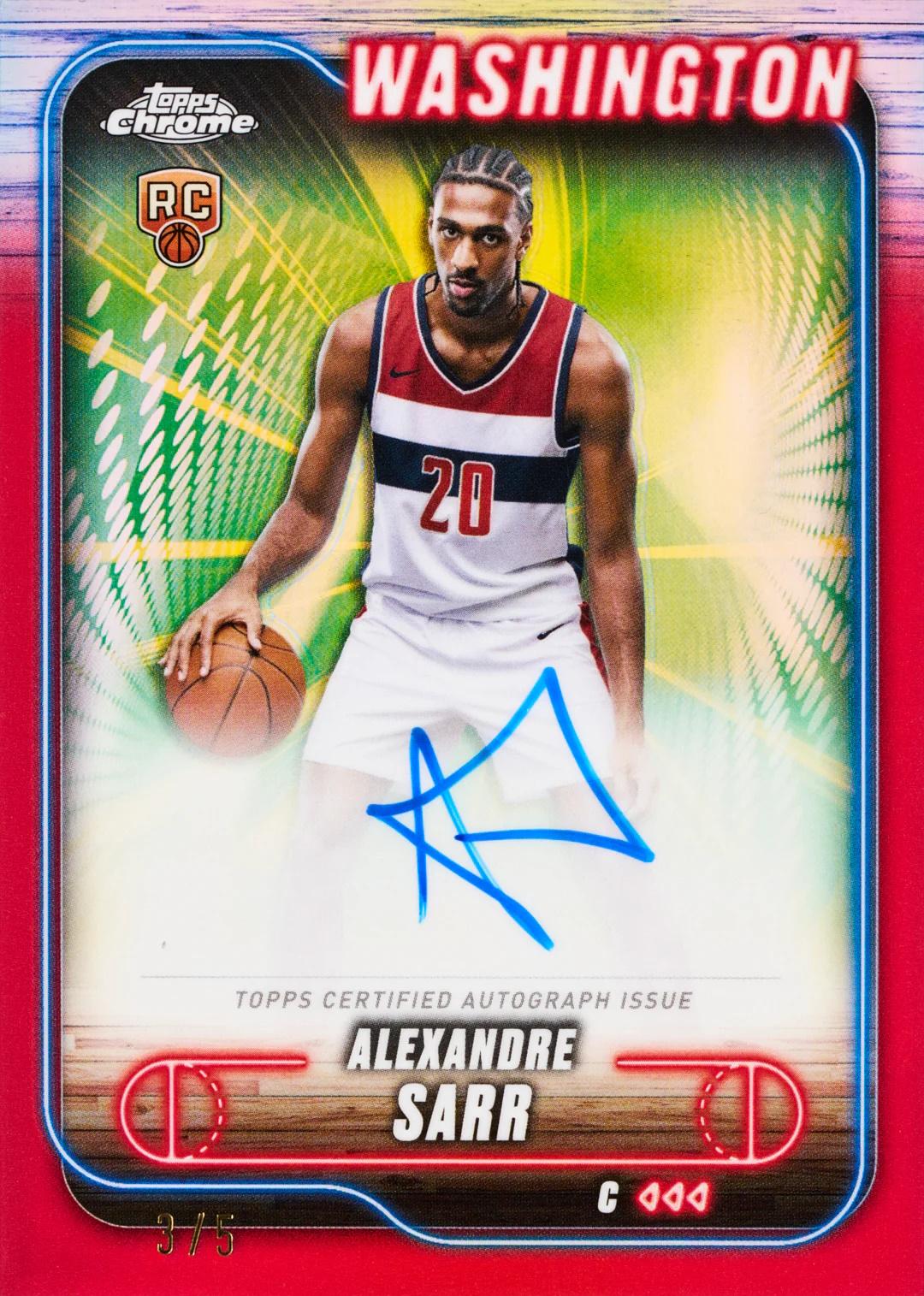2024/25 Topps Chrome Basketball 8-Pack Blaster