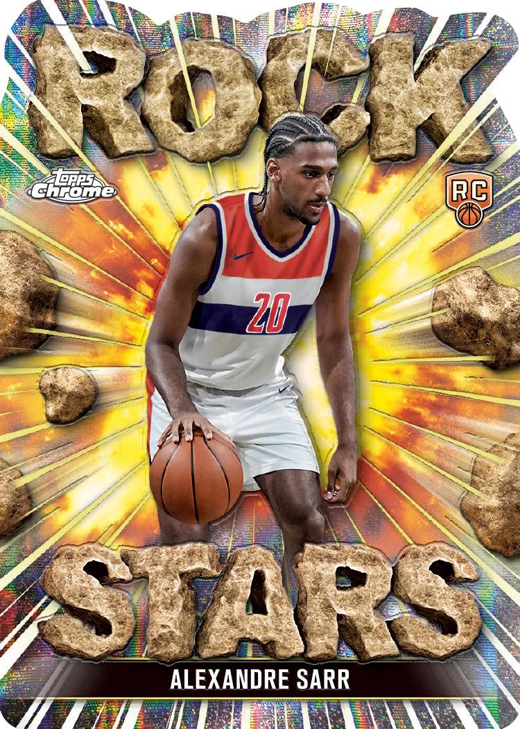2024/25 Topps Chrome Basketball 8-Pack Blaster