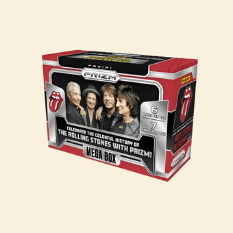 compare product 2025 Panini Prizm The Rolling Stones Mega Box