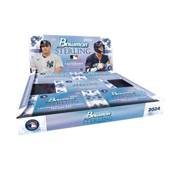 compare product 2024 Bowman Sterling Baseball Hobby 12 Box Case