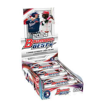 compare product 2024 Bowman's Best Baseball Hobby Box