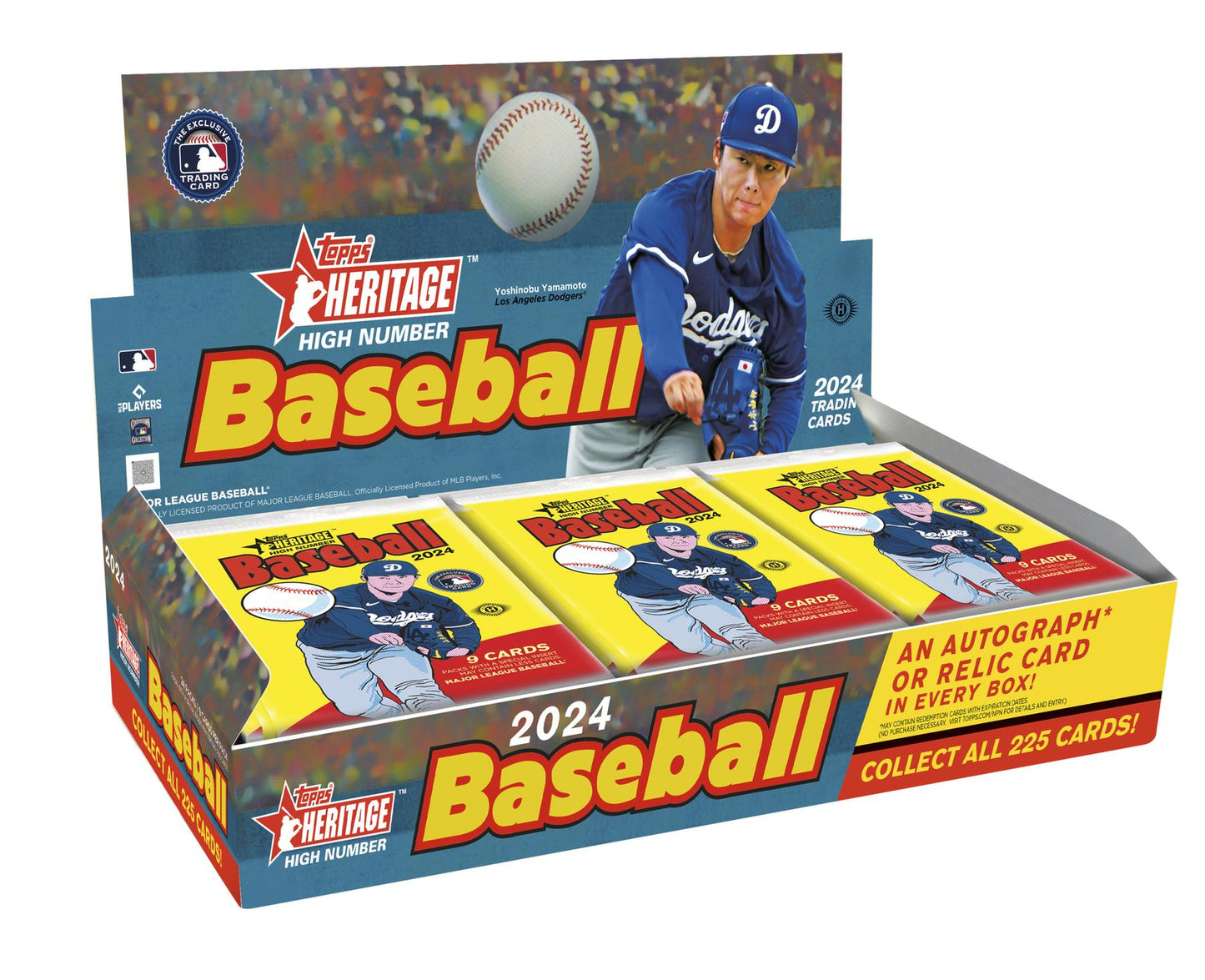 2024 Topps Heritage High Number Baseball Hobby Pack