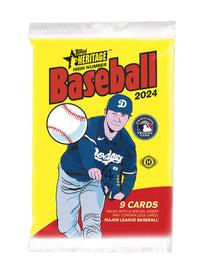 2024 Topps Heritage High Number Baseball Hobby Pack