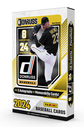 compare product 2024 Panini Donruss Baseball Hobby 16 Box Case