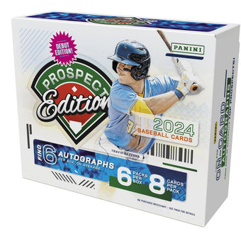 compare product 2024 Panini Prospect Edition Baseball Hobby 20 Box Case