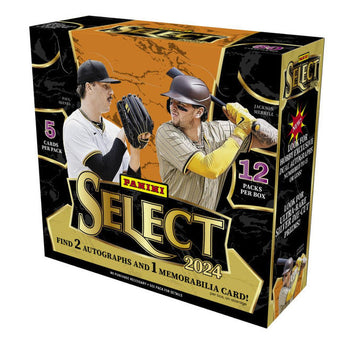 compare product 2024 Panini Select Baseball Hobby 12 Box Case