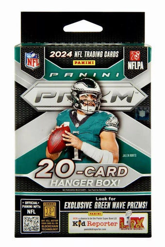 compare product 2024 Panini Prizm Football Hanger Box
