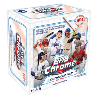 compare product 2024 Topps Chrome Logofractor Baseball 20 Box Case