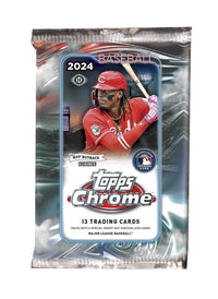 2024 Topps Chrome Baseball Hobby Jumbo Pack