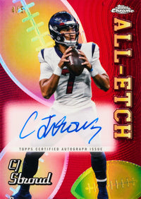 2024 Topps Chrome Football Hobby Pack