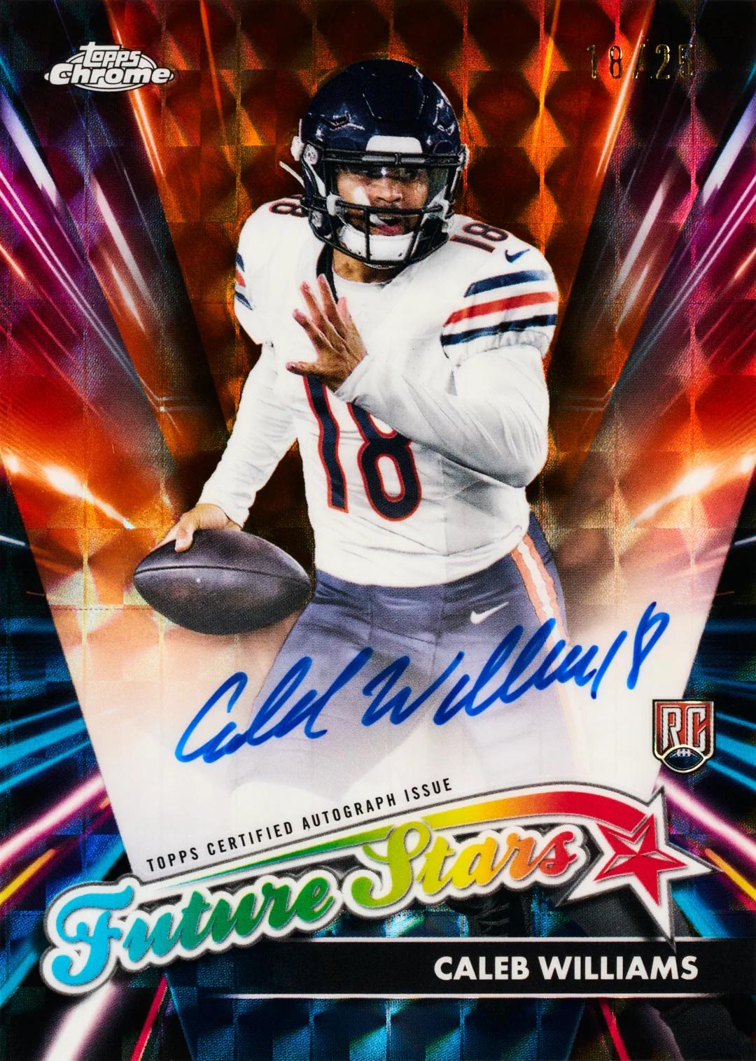 2024 Topps Chrome Football Hobby Pack