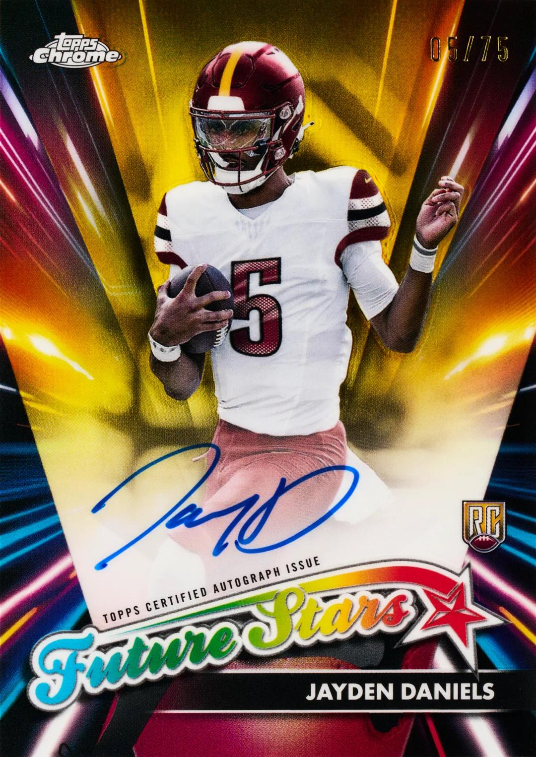 2024 Topps Chrome Football Hobby Pack