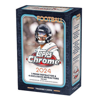 compare product 2024 Topps Chrome Football Blaster 40 Box Case