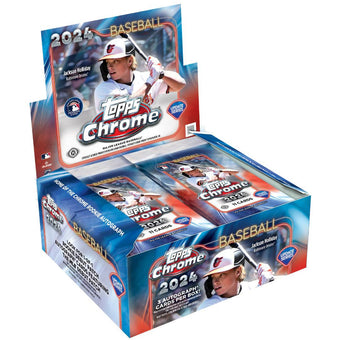 compare product 2024 Topps Chrome Update Series Baseball Jumbo Box