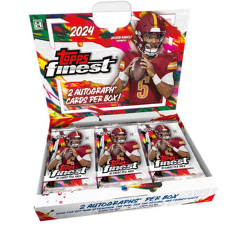 compare product 2024 Topps Finest Football Hobby Box