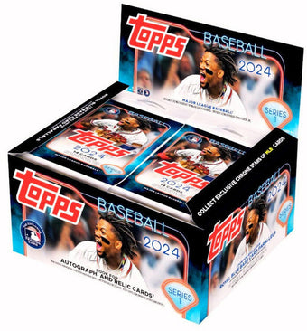 compare product 2024 Topps Series 1 Baseball Retail 12 Box Case