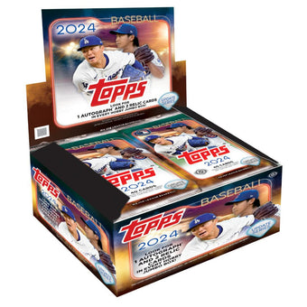 compare product 2024 Topps Update Series Baseball Jumbo 6 Box Case